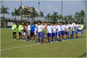 Khai mạc Giải bóng đá cụm Doanh nghiệp Thăng Long năm 2013