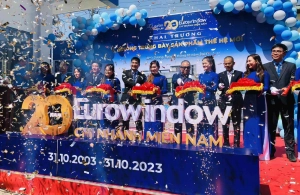  EUROWINDOW KHAI TRƯƠNG SHOWROOM TRƯNG BÀY CỬA THÔNG MINH THẾ HỆ MỚI TẠI BÌNH DƯƠNG