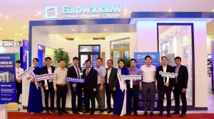  Đổi mới công nghệ - Sản phẩm Eurowindow "ghi điểm" ở Triển lãm công nghiệp xây dựng quốc tế Campuchia 2024