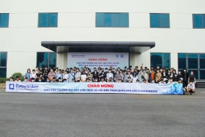 SINH VIÊN ĐẠI HỌC KIẾN TRÚC HÀ NỘI THAM QUAN THỰC TẾ CÔNG TY CP EUROWINDOW