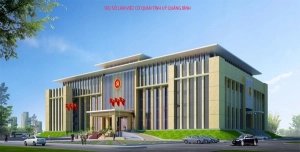  Eurowindow thi công hơn 5000 m2 cửa kính cho dự án Trụ sở cơ quan tỉnh ủy Quảng Bình