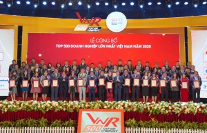  Eurowindow được vinh danh trong Top 500 doanh nghiệp lớn nhất Việt Nam 2020