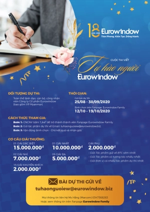  PHÁT ĐỘNG CUỘC THI VIẾT: TỰ HÀO NGƯỜI EUROWINDOW