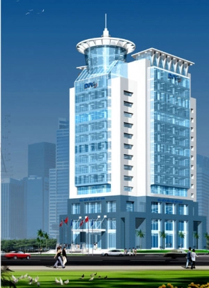  Eurowindow thi công cửa và vách nhôm kính lớn cho dự án Trụ sở làm việc mới của Bảo hiểm tiền gửi Việt Nam