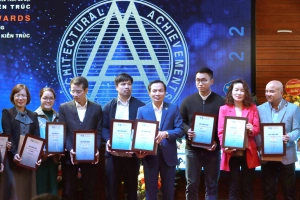  EUROWINDOW ĐỒNG HÀNH TRAO GIẢI AA - AWARD, TÔN VINH ĐỒ ÁN KIẾN TRÚC XUẤT SẮC NĂM 2022