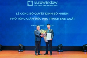  Eurowindow bổ nhiệm Phó Tổng Giám Đốc